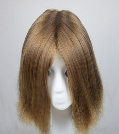 Auspiciouswig Kosher Sheitel Wigs European Virgin Human Hair Silk Skin Top Jewish Wigs