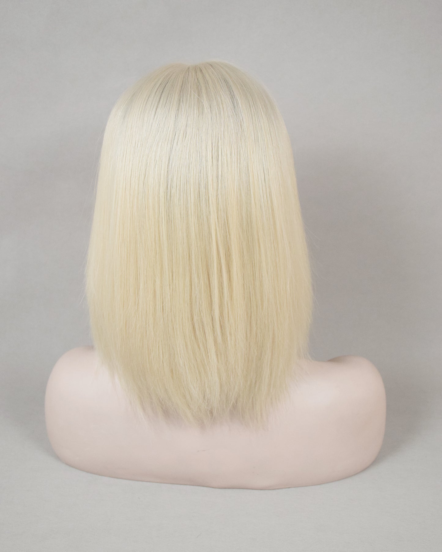 Auspiciouswig Blonde Hair Jewish Wig Swiss Lace Top Kosher Wig Sheitel Human Virgin Hair Lace Front Wigs