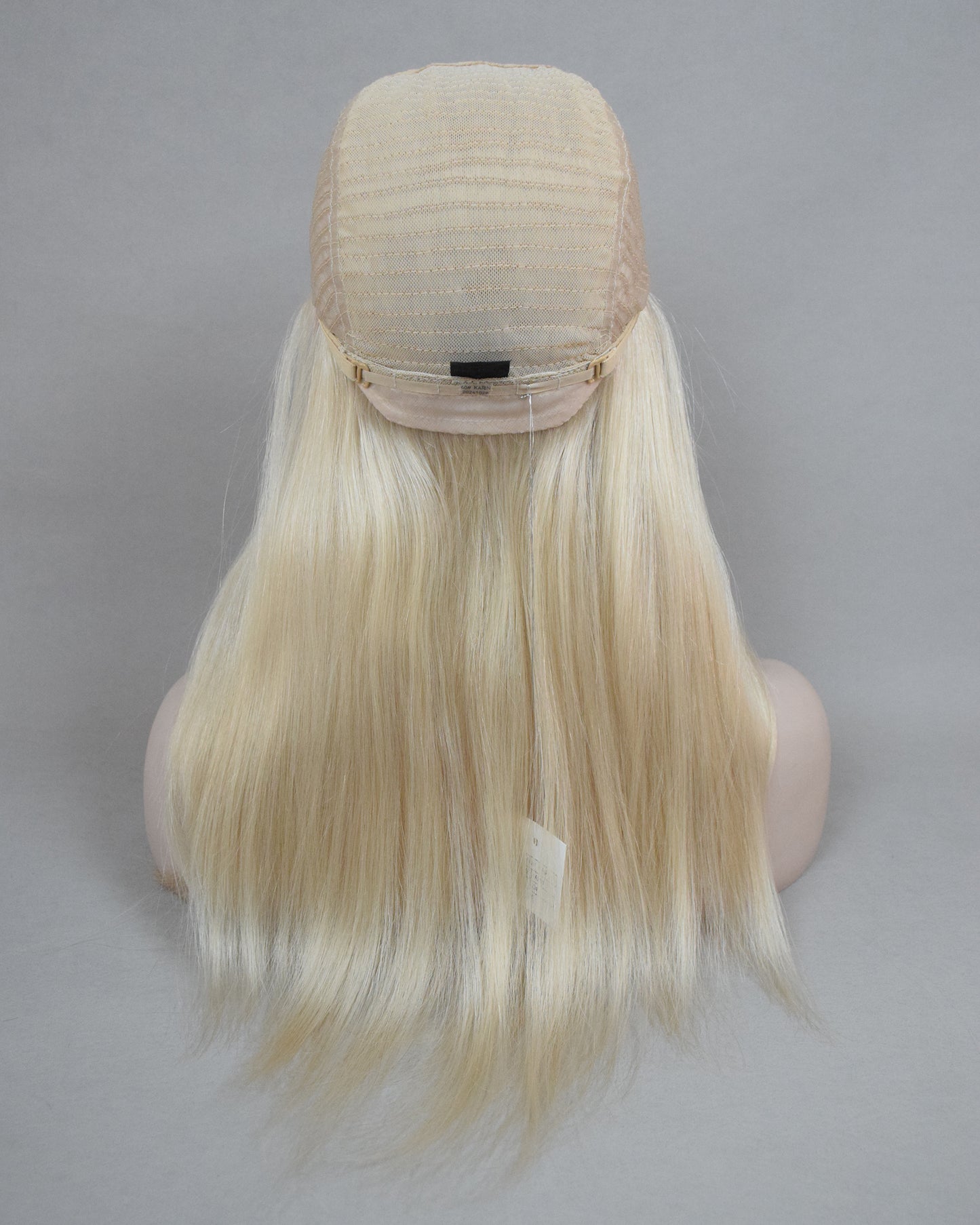 Auspiciouswig Blonde European Virgin Hair Jewish Wig Silk Skin Top With PU Around Kosher Wig Sheitel