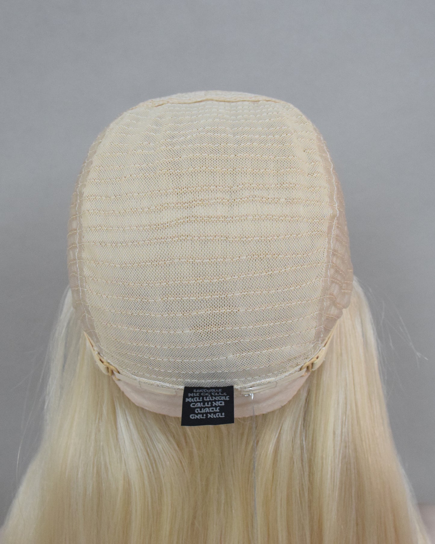 Auspiciouswig Blonde European Virgin Hair Jewish Wig Silk Skin Top With PU Around Kosher Wig Sheitel